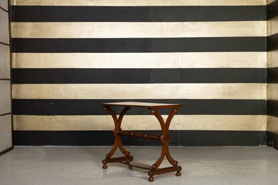 Lot 206 - A teak side table