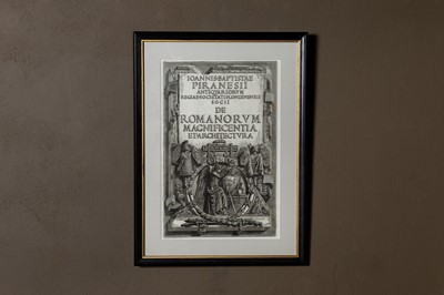 Lot 38 - After Giovanni Battista Piranesi