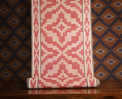 Lot 651 - A cotton runner