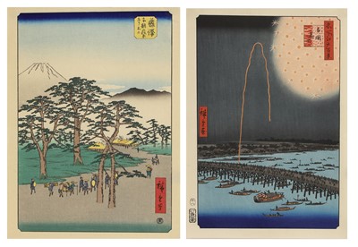 Lot 206 - Two Japanese woodblock prints