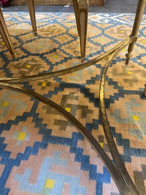 Lot 41 - A neoclassical gilt-bronze dining table