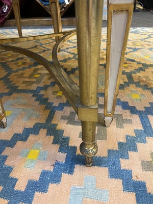 Lot 41 - A neoclassical gilt-bronze dining table