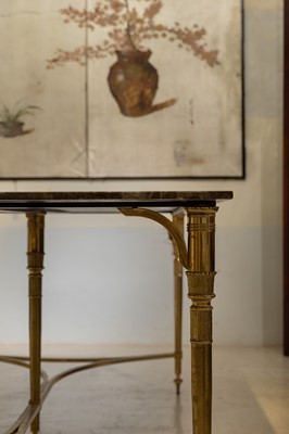 Lot 41 - A neoclassical gilt-bronze dining table