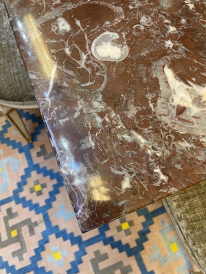 Lot 41 - A neoclassical gilt-bronze dining table