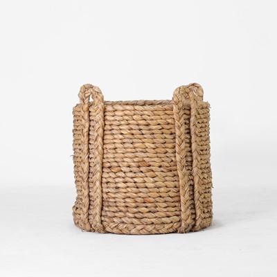 Lot 6 - A wicker log basket