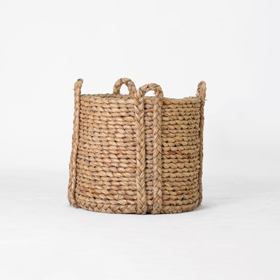 Lot 6 - A wicker log basket