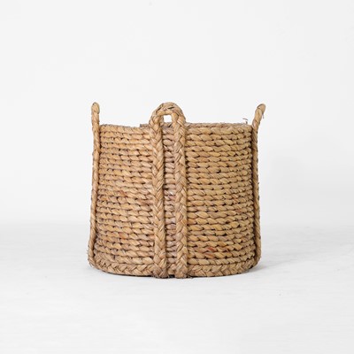 Lot 6 - A wicker log basket