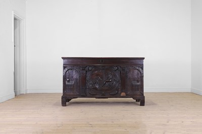 Lot 692 - A cedar cassone