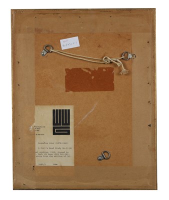 Lot 153 - Augustus John OM RA (1878-1961)