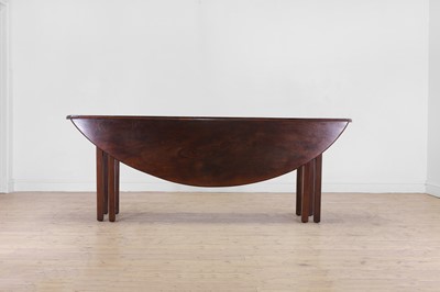 Lot 564 - A George III mahogany wake table
