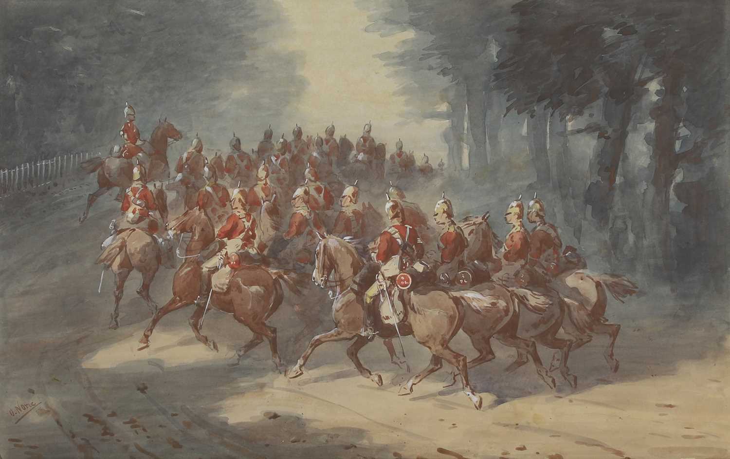 Lot 219 - Orlando Norie (1832-1901)