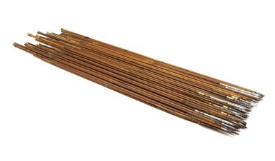 Lot 330 - A collection of twenty-four Indian Mughal arrows