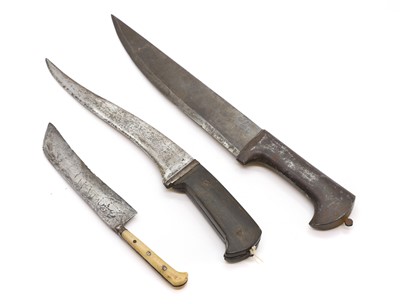 Lot 413 - Three Indian Mughal daggers