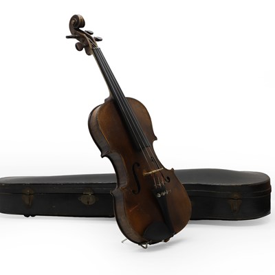 Lot 419 - A violin in case
