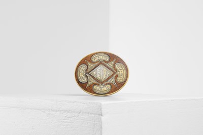 Lot 388 - A Queen Anne cedar and engraved-bone tobacco box