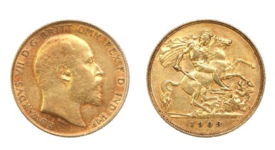Lot 64 - Coins, Great Britain, Edward VII (1901-1910)