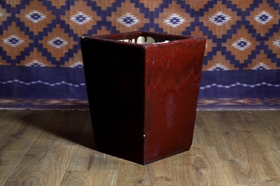 Lot 730 - A Chinese stoneware planter