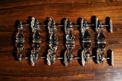 Lot 680 - A group of six glass handles