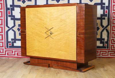 Lot 629 - An Art Deco rosewood and ash cabinet