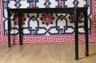 Lot 750 - A Chinese lacquered hall table