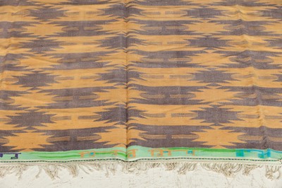 Lot 298 - A flat-weave wool dhurrie