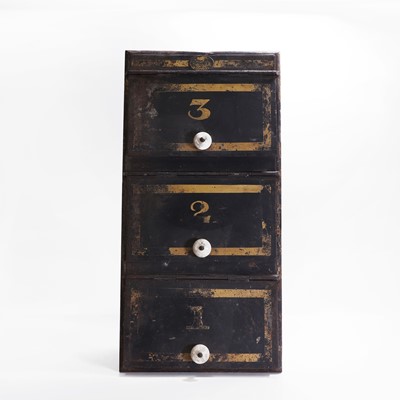 Lot 156 - A large toleware coffee tin