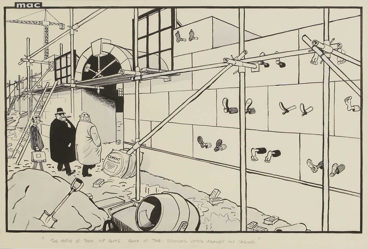Lot 394 - Stanley McMurtry aka 'Mac' (b.1936)