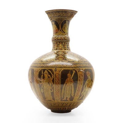 Lot 171 - A Bombay School of Art 'Wonderland' pottery vase