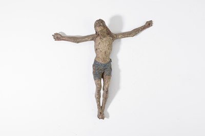 Lot 296 - A carved softwood Corpus Christi
