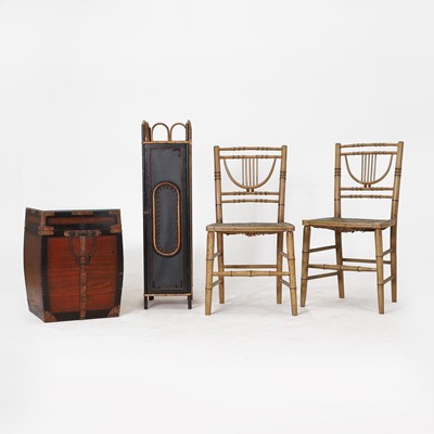 Lot 355 - A pair of Victorian single chairs