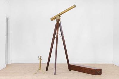 Lot 319 - A Victorian 2¾in brass refracting telescope by Dollond and Co., London
