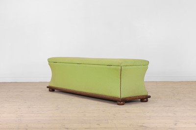Lot 200 - A Victorian oak ottoman