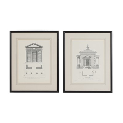 Lot 368 - Paul Fourdrinier (1698-1758), after W Chambers