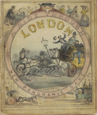 Lot 28 - Reeves J (Pub.) A RIDE THROUGH LONDON- New Panoramic Game