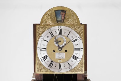 Lot 436 - A George III mahogany longcase clock by Benjamin Grey of London (1676-1764)