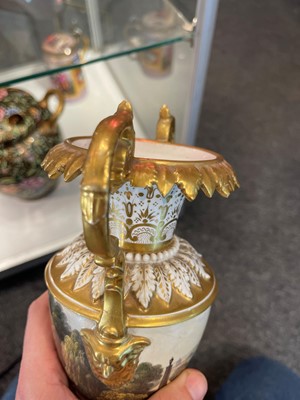 Lot 426 - A Bloor Derby porcelain garniture