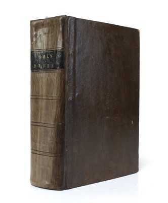 Lot 241 - Breaches Bible, 1582 with the complete New Testament.