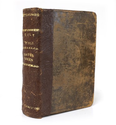 Lot 260 - Bible [English]. The Bible