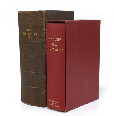 Lot 249 - Wycliffe's New Testament