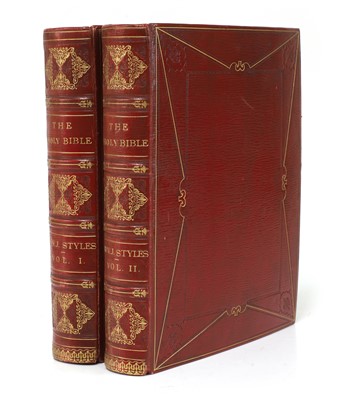Lot 257 - BINDING: The Holy Bible, with Notes