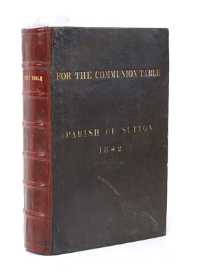 Lot 324 - 1611/1612 Holy BIBLE, etc