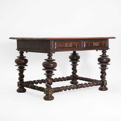 Lot 115 - A large rosewood centre table