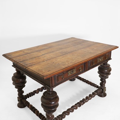 Lot 115 - A large rosewood centre table