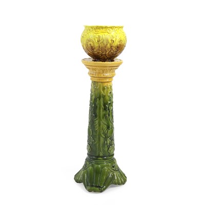Lot 295 - A Victorian jardinière and stand