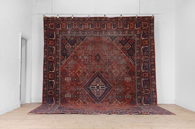 Lot 572 - A Persian wool carpet