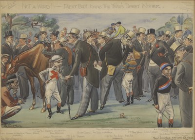 Lot 314 - Peter Ronald Buchanan (c.1870-1950) aka 'The Tout'