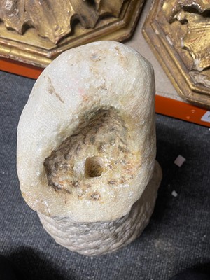 Lot 381 - A Roman marble portrait head of the Emperor Titus