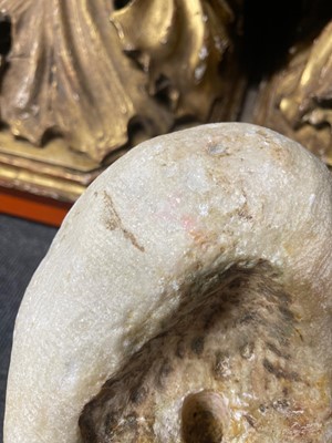 Lot 381 - A Roman marble portrait head of the Emperor Titus