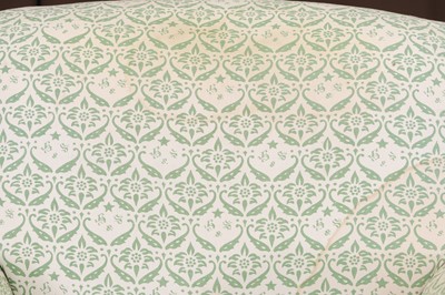 Lot 146 - A matched pair of late Victorian ‘Bridgewater’ armchairs by Howard & Sons