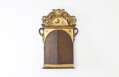 Lot 262 - A triptych icon of the Deisis